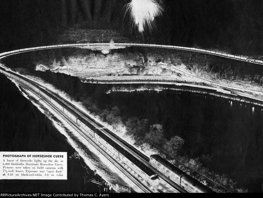 PRR "Birthday Photograph Of The Curve," Page 4, 1954